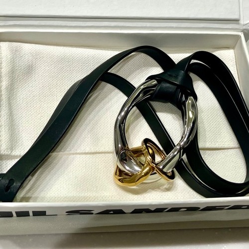 J30UU0032-P5051 ジルサンダー ネックレス　レザー