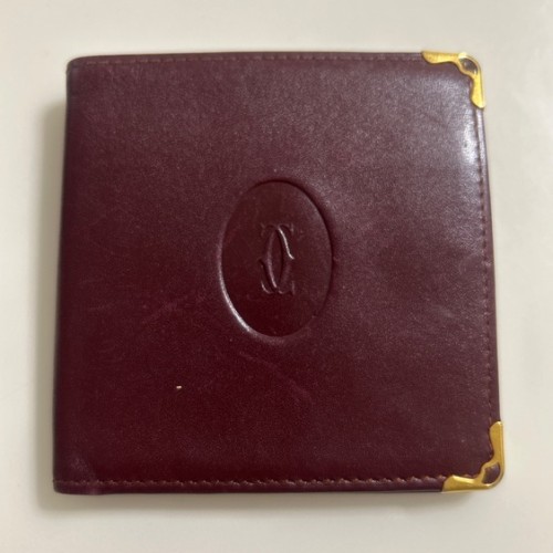 カルティエ2つ折り財布