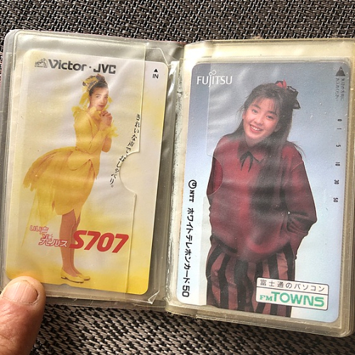 昭和アイドルテレカ