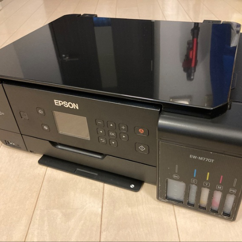 EPSON EW-M770T プリンター（電源ボタンの動作不良）