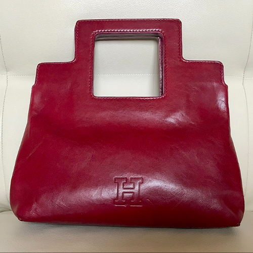 ヒロフ ボルドー Hロゴ 横マグネット