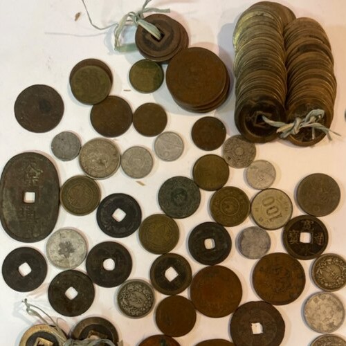 寛永通宝　種類色々　50銭銀貨　その他色々