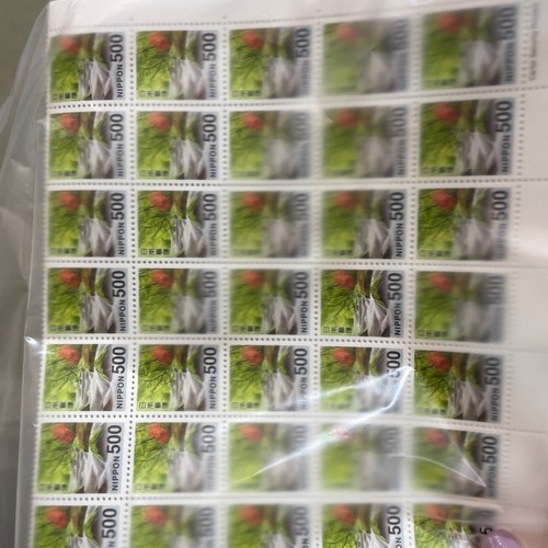 500円切手2シート(200枚)
