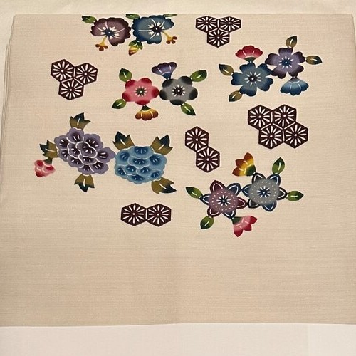 琉球紅型 名古屋帯