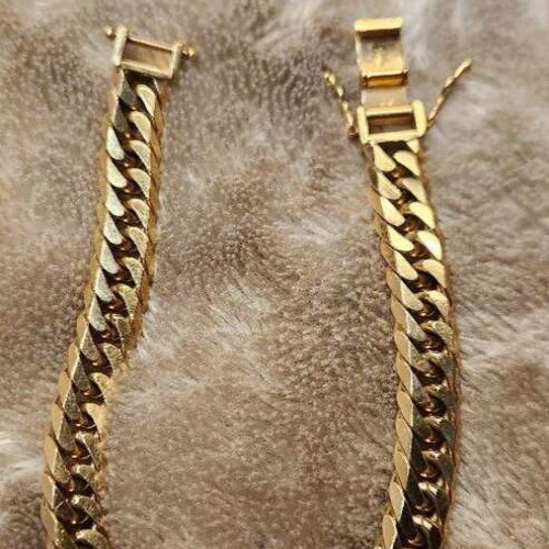 K18 6面ダブル 50g/20cm 喜平 ブレスレット 18金 ゴールド