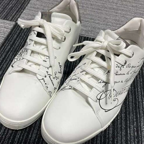 BERLUTI（ベルルッティ）プレイタイム スクリット レザースニーカー