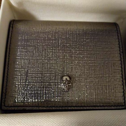 アレキサンダー・マックイーン ALEXANDER McQUEEN 2つ折り財布