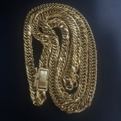 K18　12面トリプル 喜平 30ｇ50ｃｍ