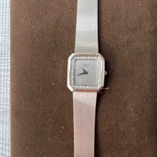 クレドール8420-5060 k18 WG　ダイヤベゼル