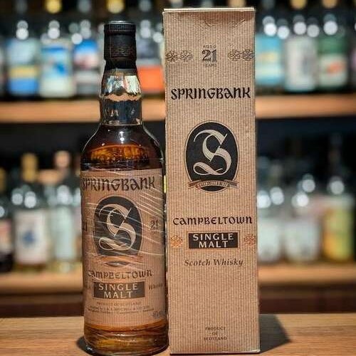 スプリングバンク21年　オールド（トール瓶）