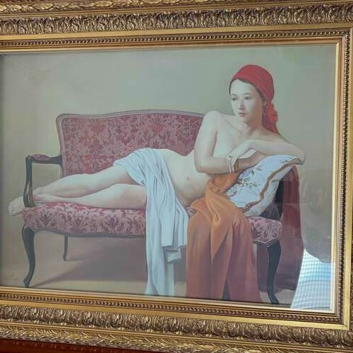 女性像　作品名不明　森本草介作