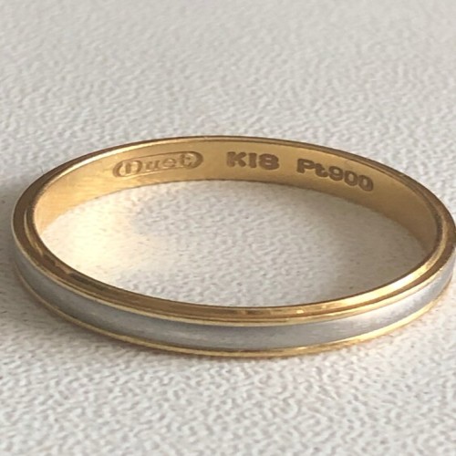 指輪 K18 pt900(2個)
