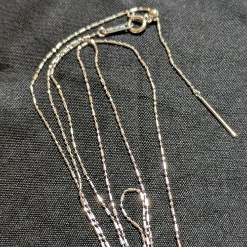 K18wg ネックレス