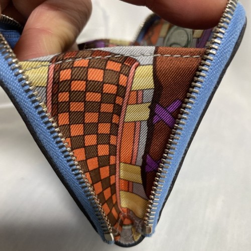 エルメスアザップコンパクトシルクインコインケース