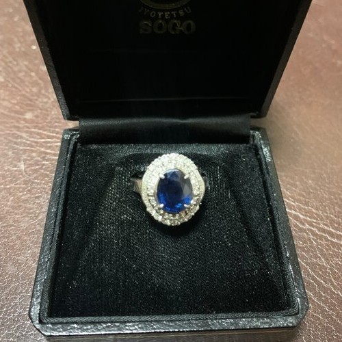 サファイア，ダイヤリング