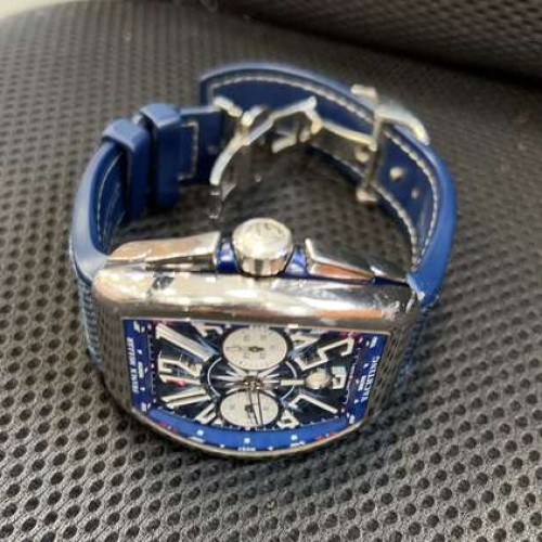 ヴァンガードヨッティング クロノグラフ ブルー文字盤