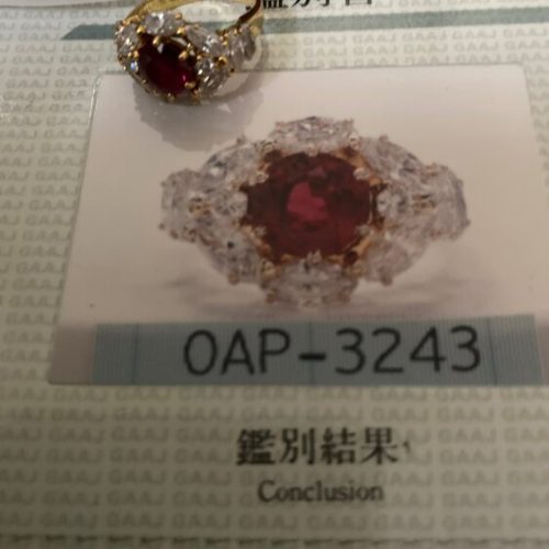 ルビー 2カラット リング