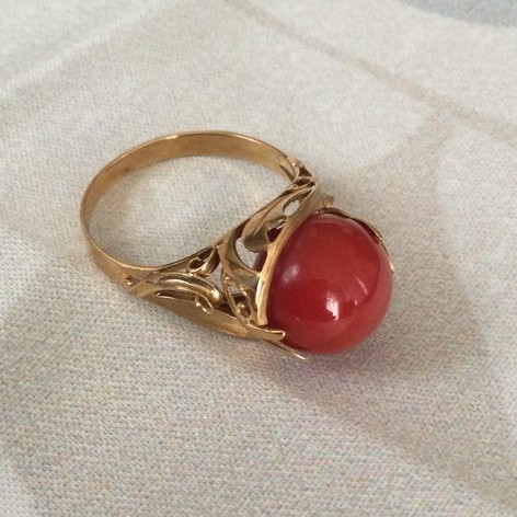 珊瑚指輪