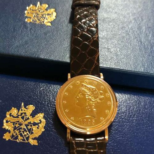 アメリカ10ドル金貨コイン・ウォッチ