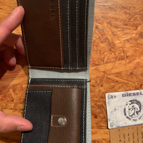 未使用DIESEL、BVLGARI財布