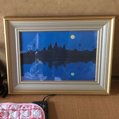 平山郁夫　アンコールワットの月