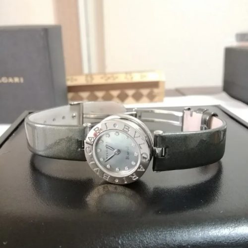 ビーゼロワン ブルーシェルダイヤモンド 時計