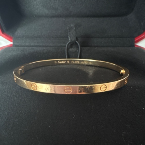 CartierラブブレスFLJ878