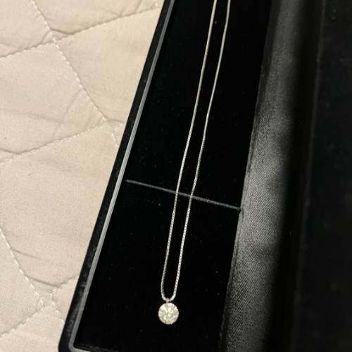 1ct ダイヤモンドネックレス　プラチナ