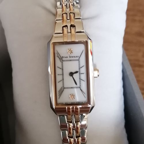 スタージュエリースクエアソーラーウォッチ