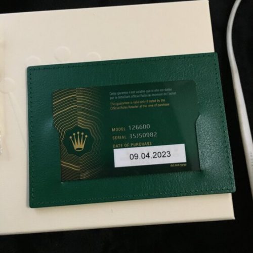 ロレックス シードゥエラー M126600-00