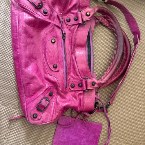 ザ・ファースト エディターズバッグ ハンドバッグ フーシャピンク 103208-