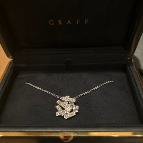 グラフ　スレッドダイヤモンドペンダント