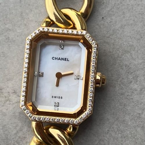 プルミエール ベゼルダイヤ ホワイトシェル