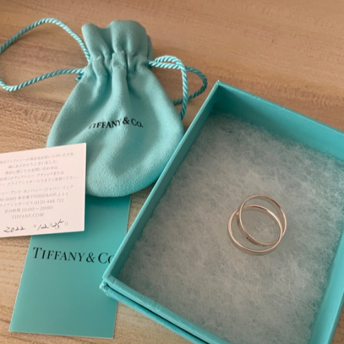 Tiffany & Co. シルバー925 インターロッキング サークル リング