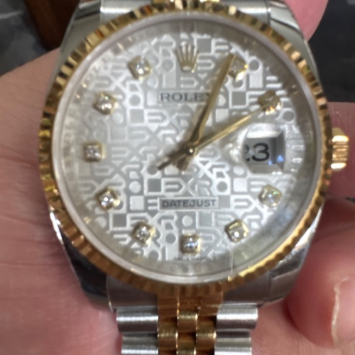 ロレックス デイトジャスト R116233G D番