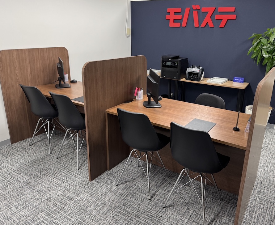 モバステ渋谷店お店の雰囲気