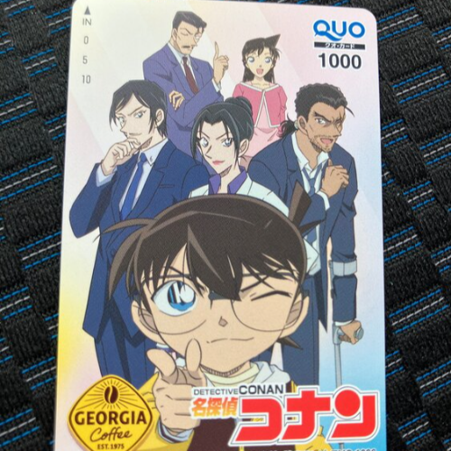 ジョージア×名探偵コナン　QUOカード1000円