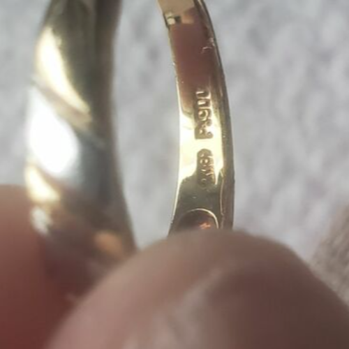 18K、プラチナコンビ