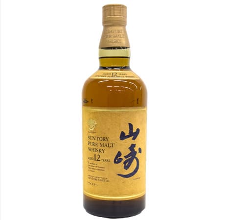 サントリー シングルモルトウイスキー 山崎12年 700ml瓶