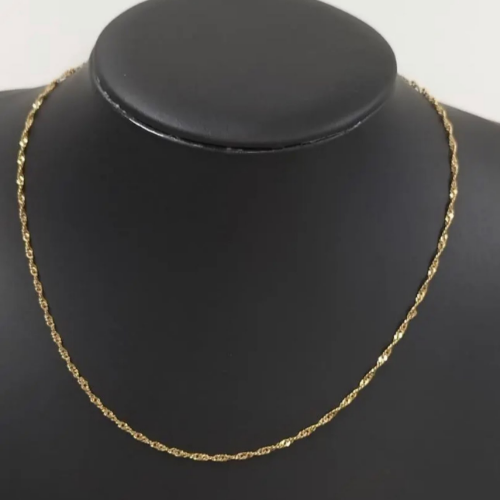 18金 チェーンネックレス