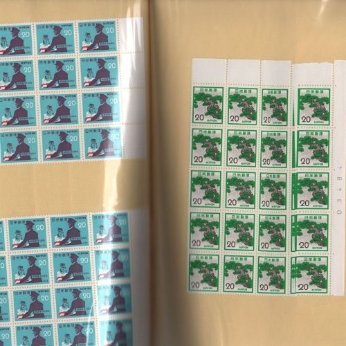 切手シート、バラ