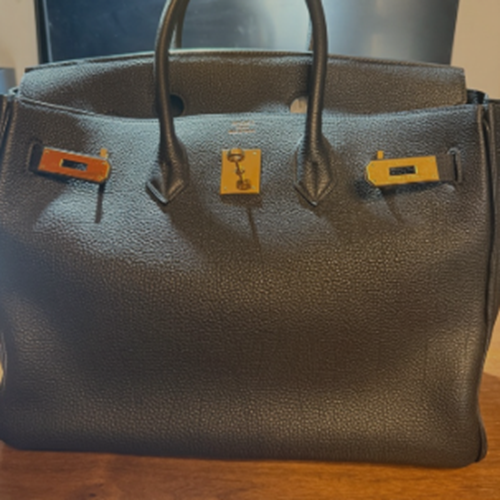 バーキン35 ブラック　トゴ