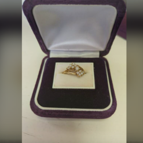 18金ダイヤモンドリング