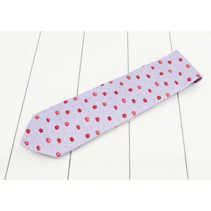 ブルガリ ネクタイ シルク PUMPKIN