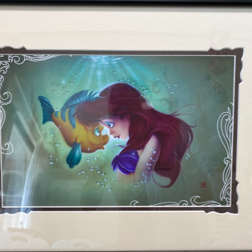 リトルマーメイド、アリエル絵