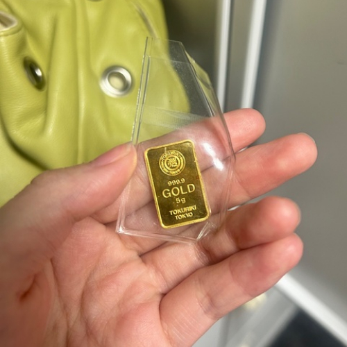 徳力本店24金インゴット