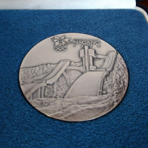 長野オリンピック記念貨幣発行記念メダル
