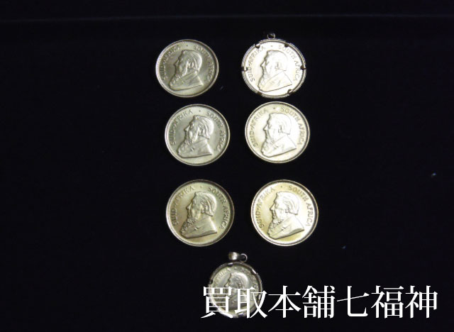 クルーガーランド金貨 1/4oz 1/10oz