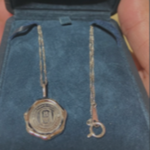 ハリーウィンストン ネックレスチャームシールドバイ ダイヤ プラチナ ペンダント