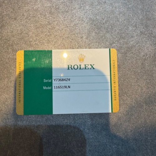 デイトナ116519LN